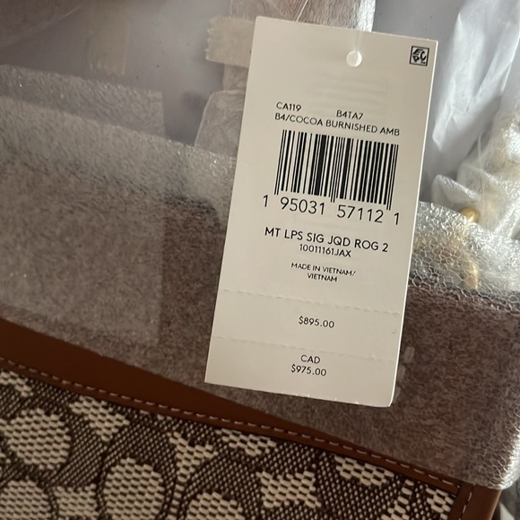 New Coach X Tom Wesselmann Rogue 25 In Signature Textile Jacquard - Picture 8 of 8